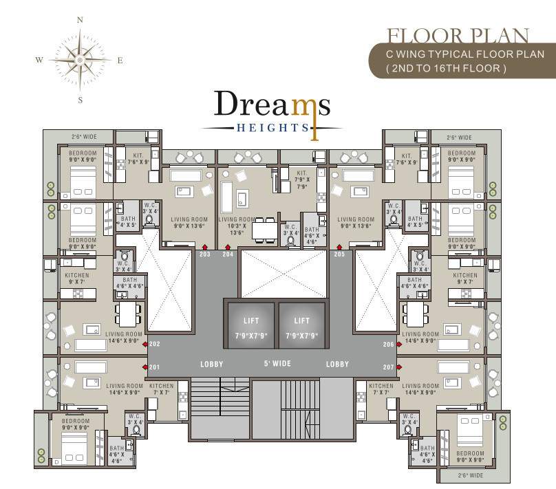  dreams heights building no i Dreams Heights Cluster Plan