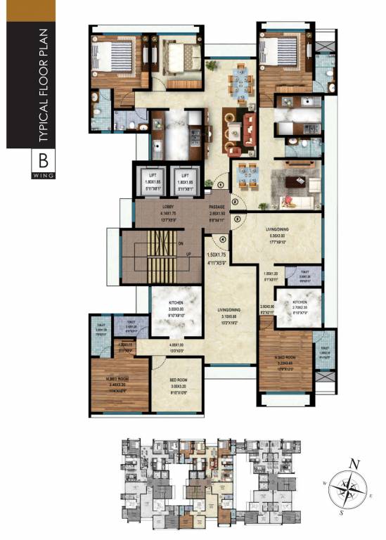  silicon enclave WING B Cluster Plan