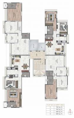  dream-tower DLH DREAM TOWER Cluster Plan