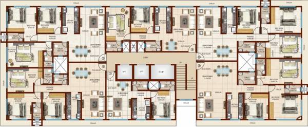 Images for Cluster Plan of Ashirwad Queens Square