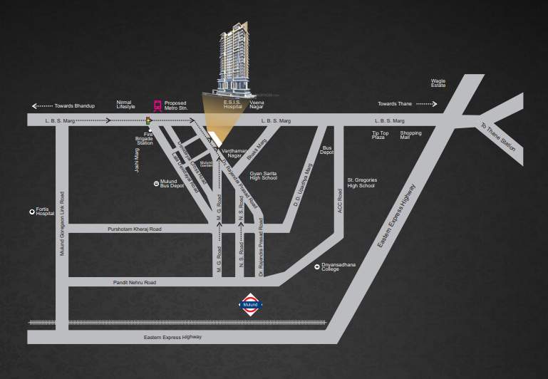  silver scape and silver enclave Location Plan