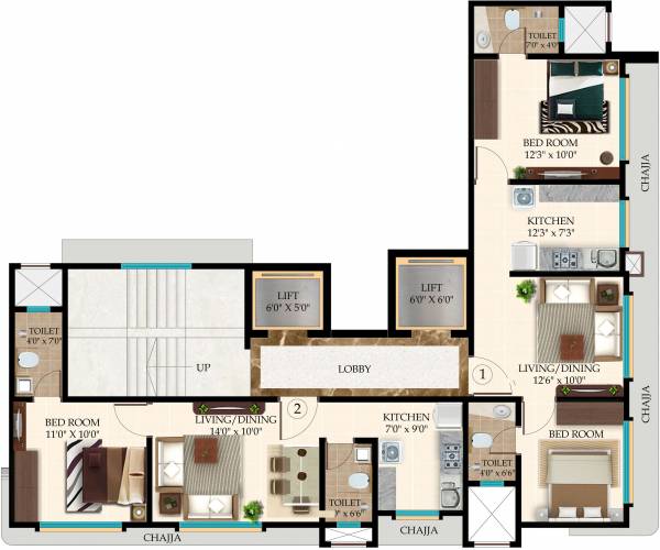 Images for Cluster Plan of Parshvanath Arpan CHSL