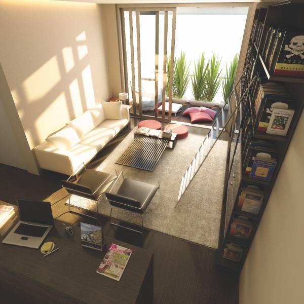  parthenon Living Area