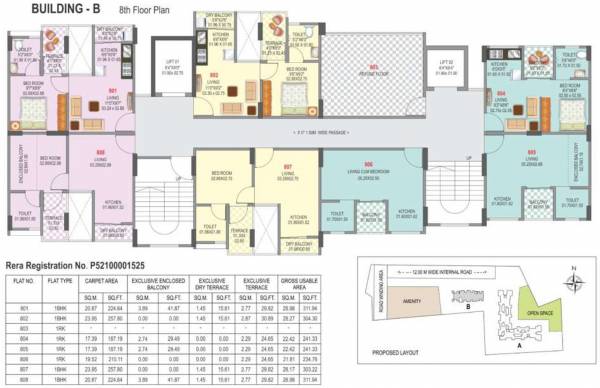 Images for Cluster Plan of Mantra Magic Phase 2 Wing B
