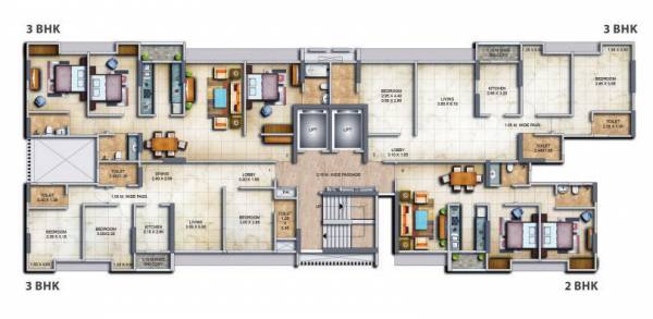  emerald Sunshine Emerald Wing A And Wing B Cluster Plan