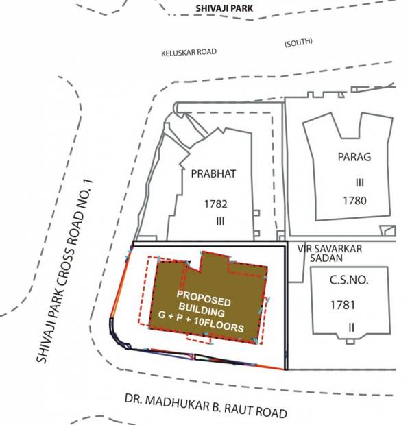 Images for Location Plan of Concrete Santosh Building