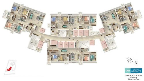 Images for Cluster Plan of DB One Mahalaxmi Phase 2