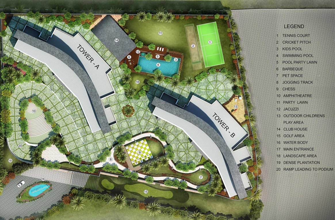 Images for Layout Plan of DB One Mahalaxmi Phase 2