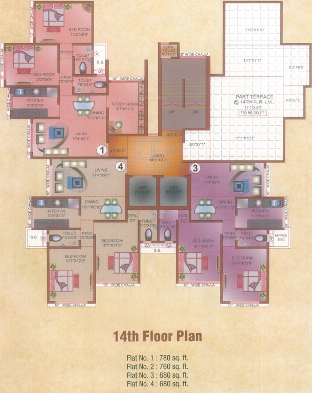 Images for Cluster Plan of Abhismit Aum Heights