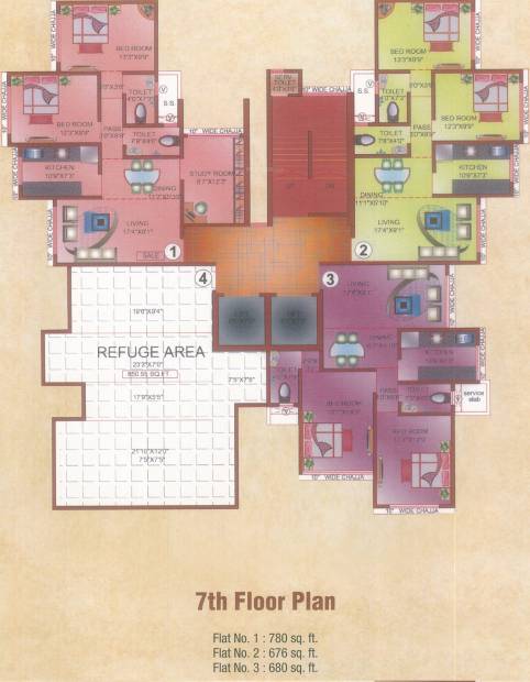 Images for Cluster Plan of Abhismit Aum Heights