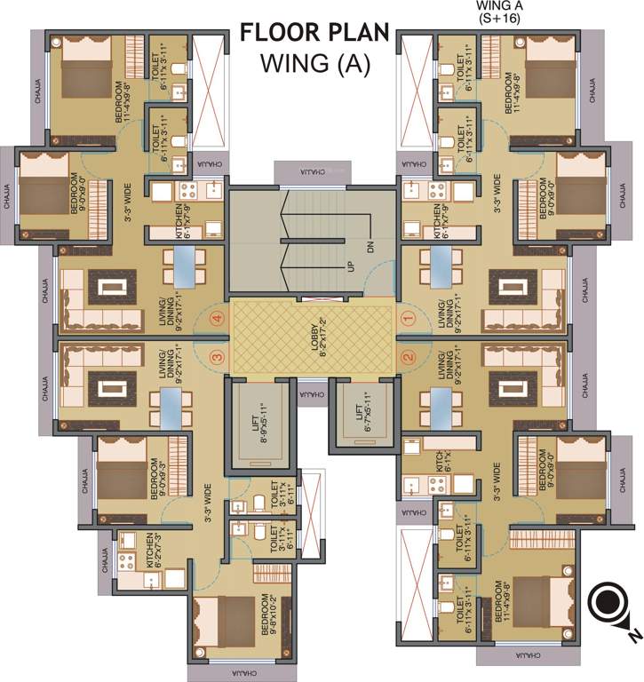 Images for Cluster Plan of Reliance Tilak Nagar Nisarg Co Op Hsg Soc Ltd
