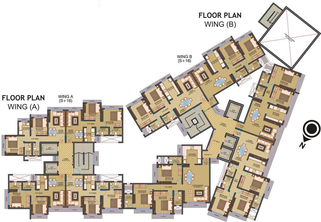 Images for Cluster Plan of Reliance Tilak Nagar Nisarg Co Op Hsg Soc Ltd