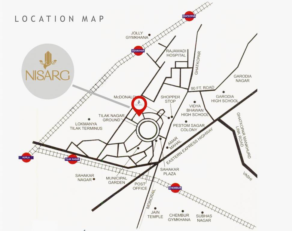 Images for Location Plan of Reliance Tilak Nagar Nisarg Co Op Hsg Soc Ltd