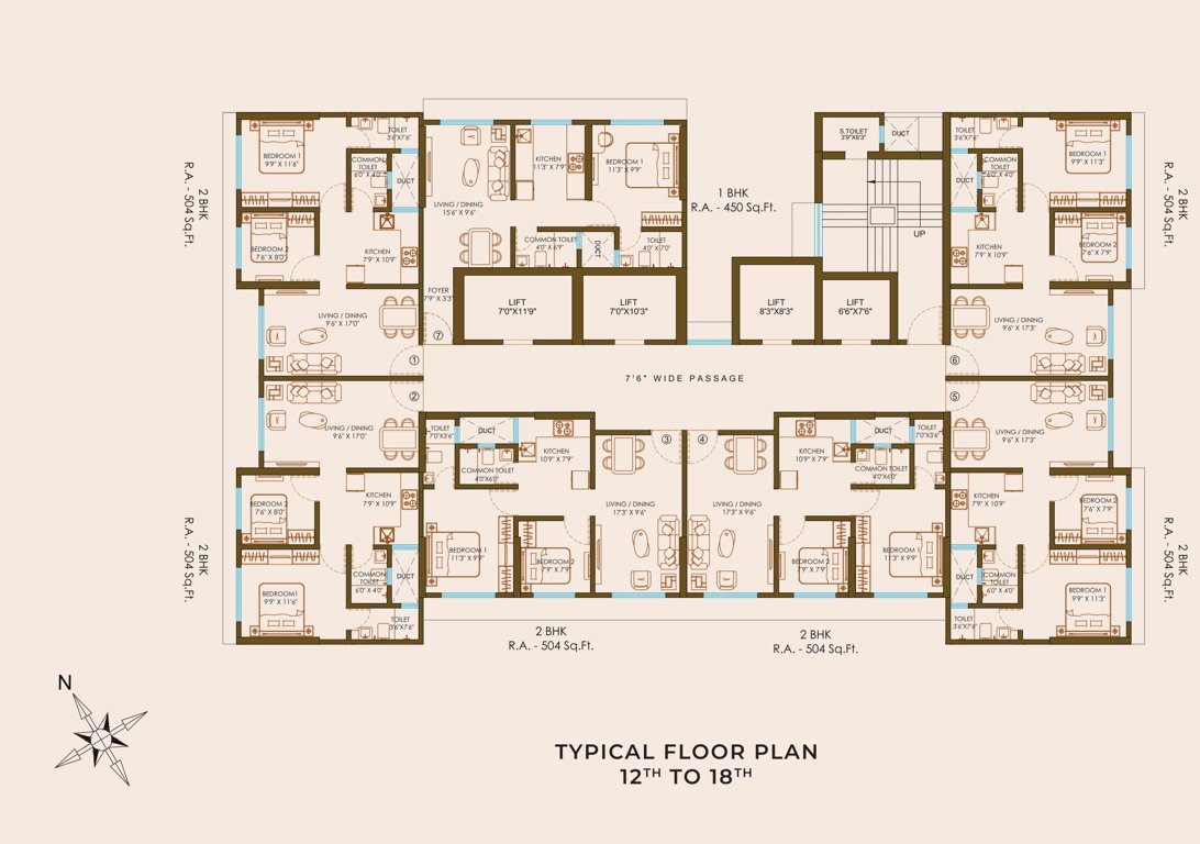  promesa west end ANANT VARDAI Cluster Plan