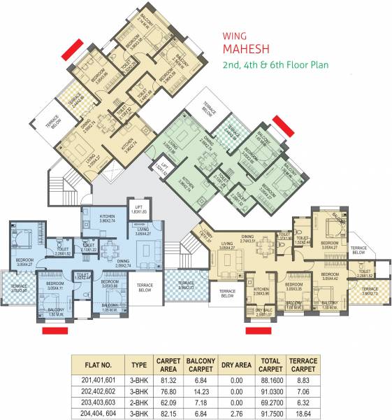 Images for Cluster Plan of Altrack Aum Trimurti C Building