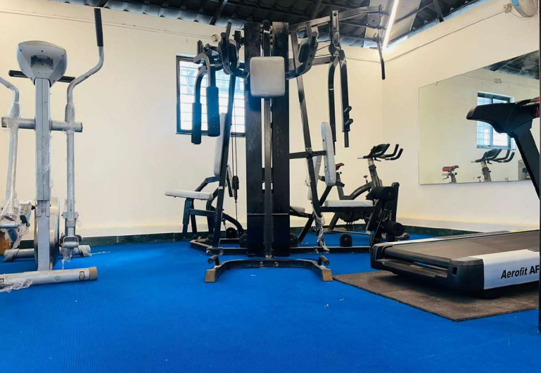  aum trimurti c building Gymnasium