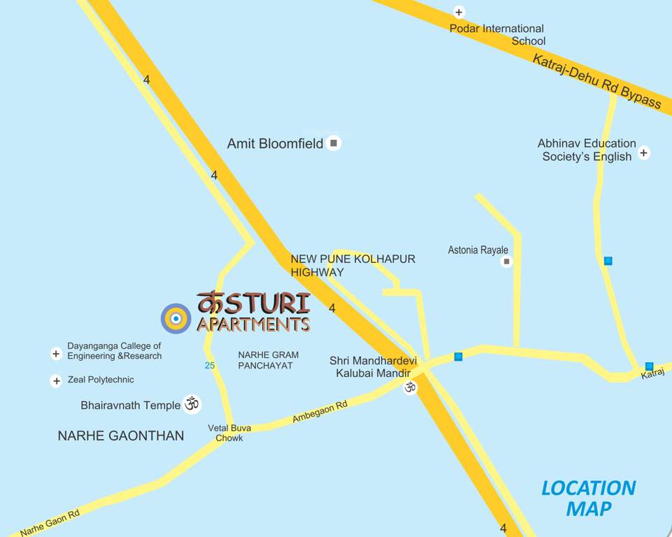 Images for Location Plan of OM Kasturi Apartment