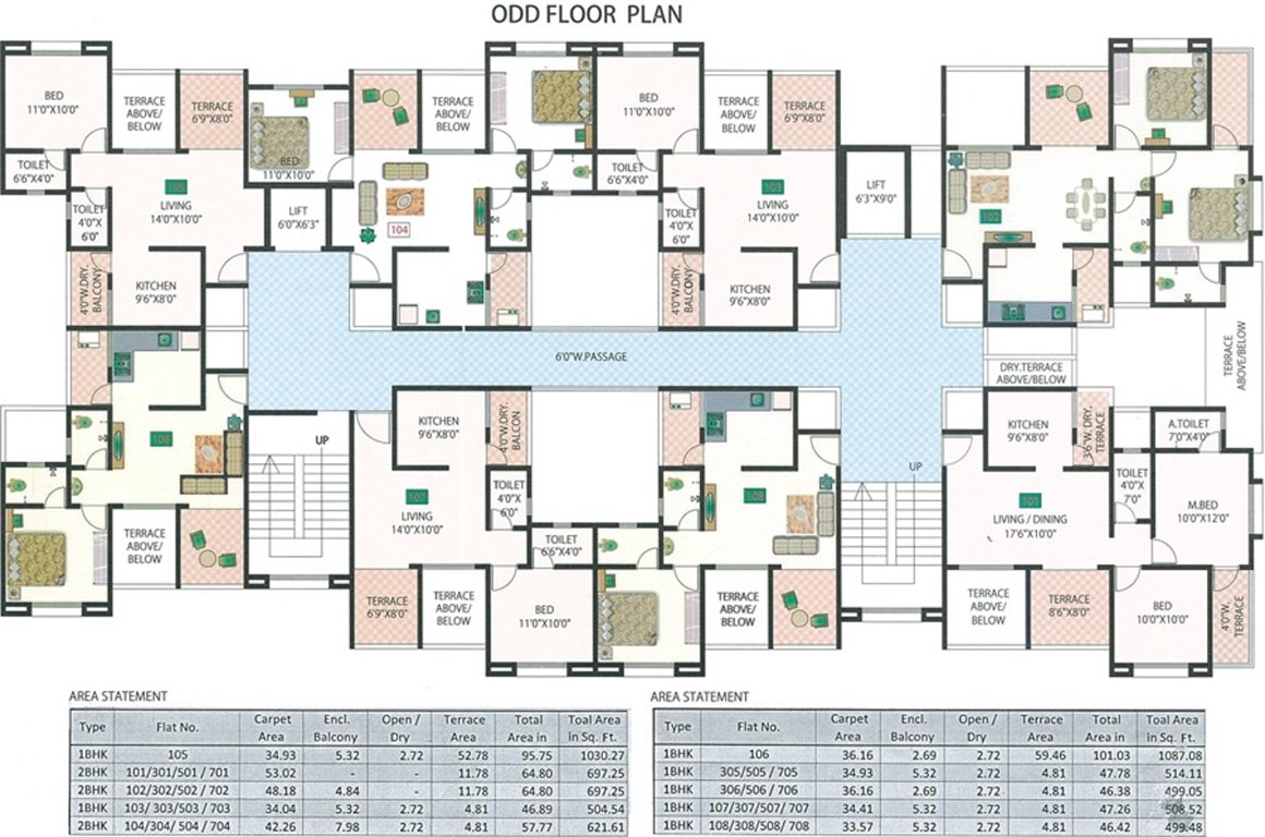 Images for Cluster Plan of Gawade Emerald PH IV