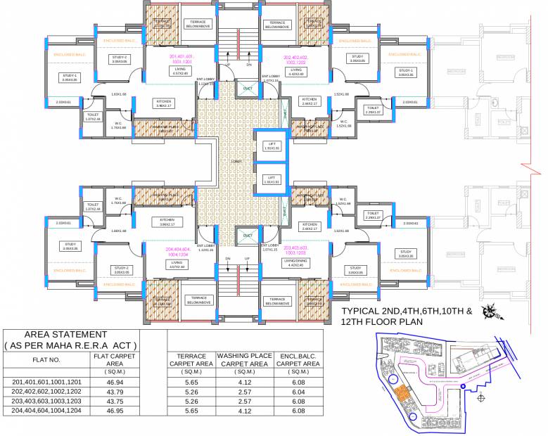 Images for Cluster Plan of Dhankawade Tamrind Park Phase 1