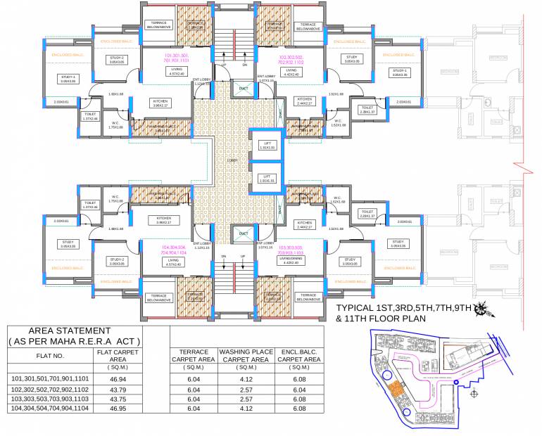 Images for Cluster Plan of Dhankawade Tamrind Park Phase 1