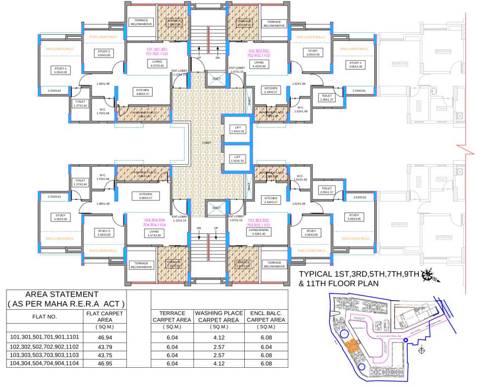 Images for Cluster Plan of Dhankawade Tamrind Park Phase 1