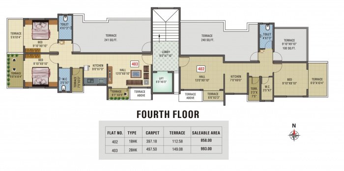  enclave Building A Cluster Plan