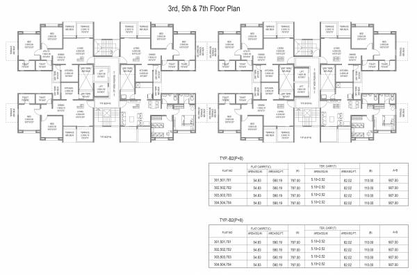 Images for Cluster Plan of Lifestyle Royal Oak B1B2 A1 A2A3