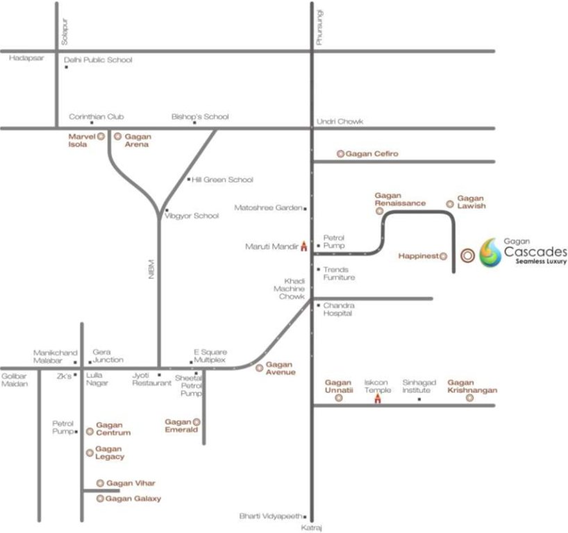 Images for Location Plan of Gagan Cascades Phase 1