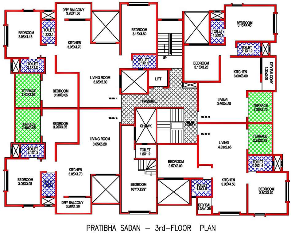 Images for Cluster Plan of Vyas Pratibha Sadan Co Op Hsg Soc