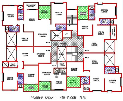Images for Cluster Plan of Vyas Pratibha Sadan Co Op Hsg Soc