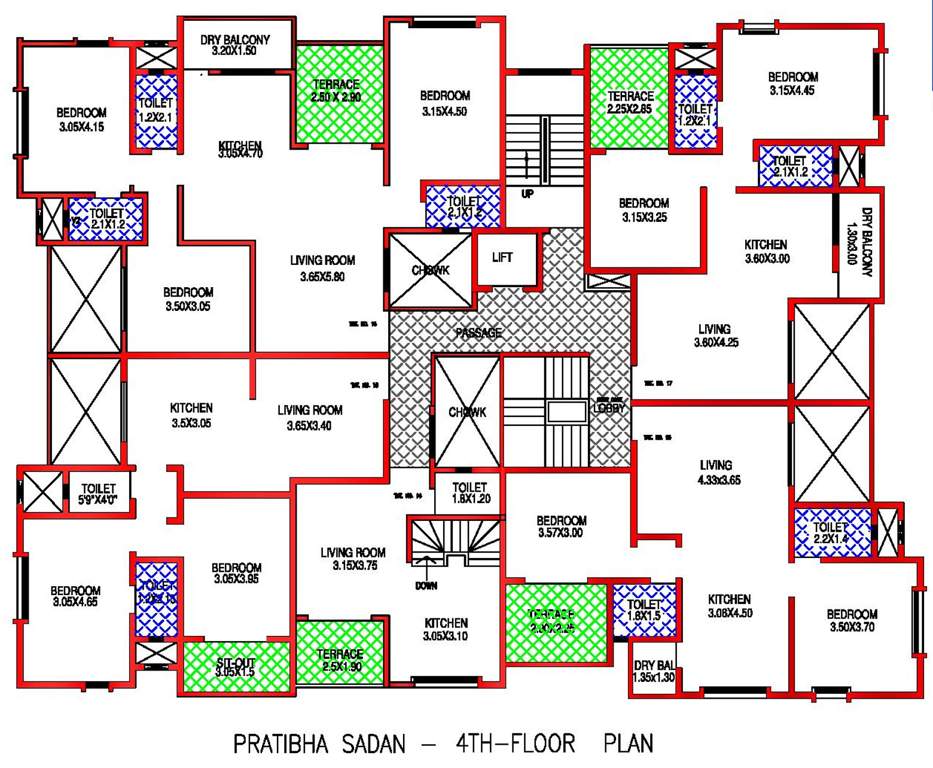 Images for Cluster Plan of Vyas Pratibha Sadan Co Op Hsg Soc
