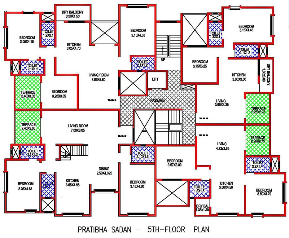 Images for Cluster Plan of Vyas Pratibha Sadan Co Op Hsg Soc