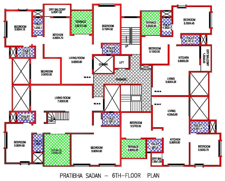 Images for Cluster Plan of Vyas Pratibha Sadan Co Op Hsg Soc