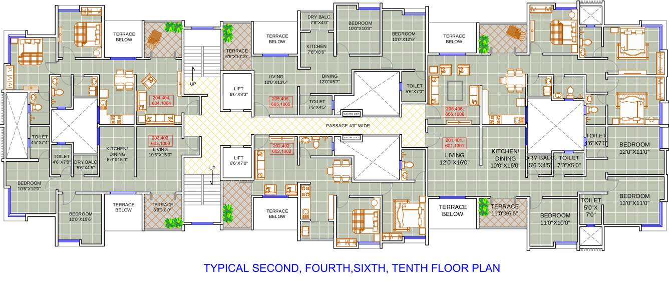 Images for Cluster Plan of Bhalerao Savannah Hills