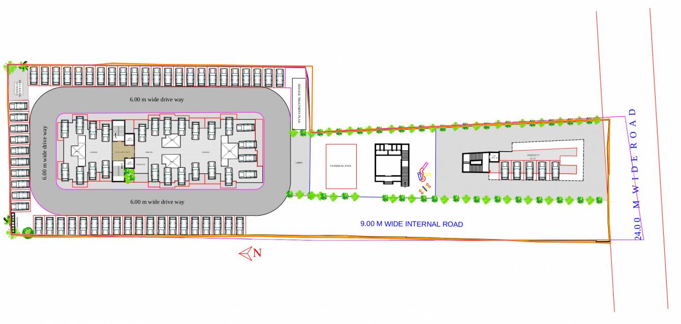 Images for Layout Plan of Bhalerao Savannah Hills
