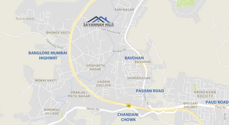 Images for Location Plan of Bhalerao Savannah Hills