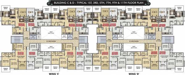 Images for Cluster Plan of ARV Imperia C D And E Building