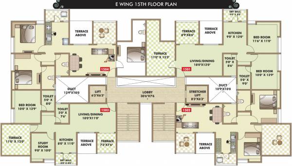 Images for Cluster Plan of ARV Imperia C D And E Building