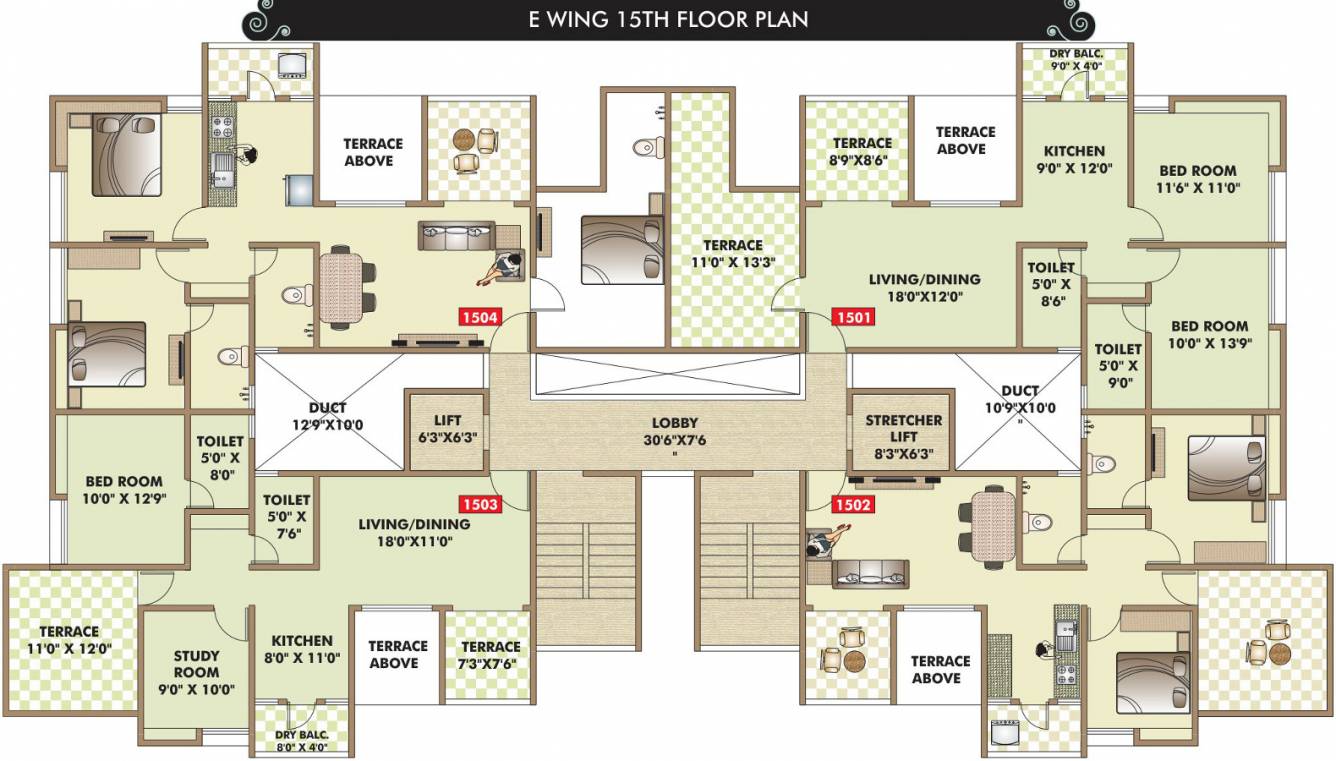 Images for Cluster Plan of ARV Imperia C D And E Building