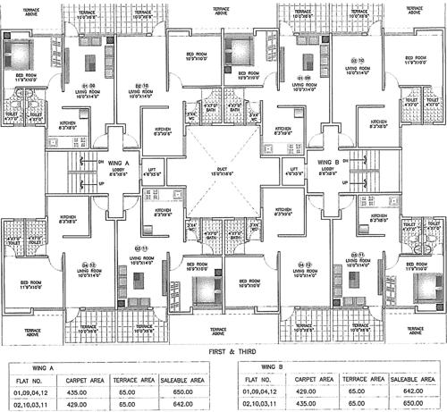 Images for Cluster Plan of Orient Shivam Lotus Building A3