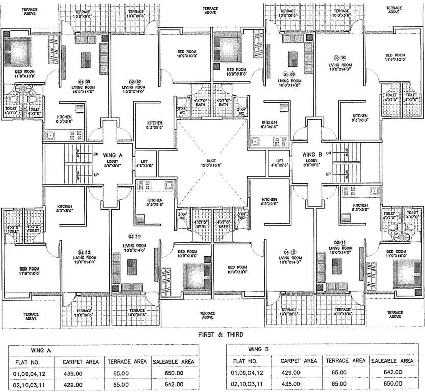 Images for Cluster Plan of Orient Shivam Lotus Building A3