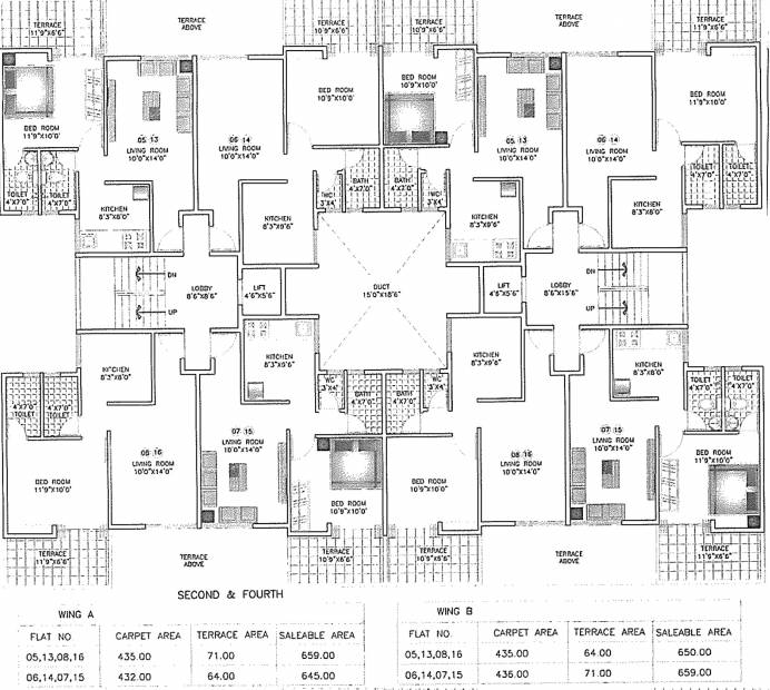 Images for Cluster Plan of Orient Shivam Lotus Building A3