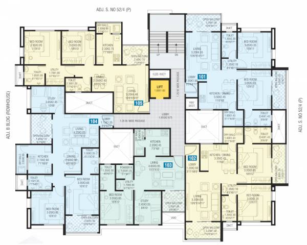  sai-paradise First Floor Plan
