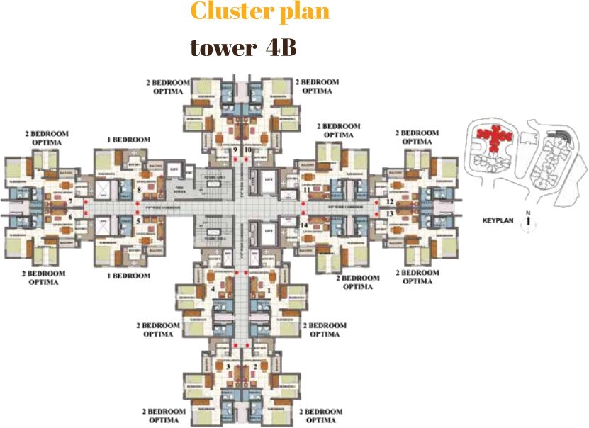 Images for Cluster Plan of Shriram Divine City