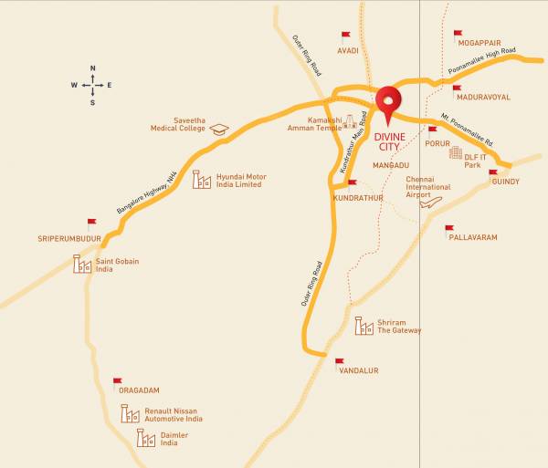 Images for Location Plan of Shriram Divine City