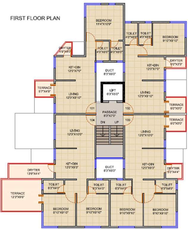 Images for Cluster Plan of Meghaswana Bhakti Gulmohar