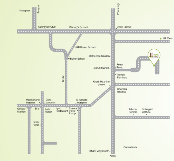  11-park-street-a-wing Location Plan
