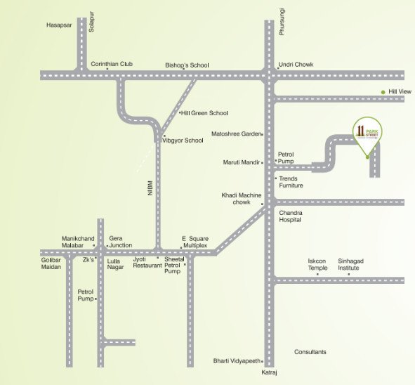  11 park street a wing Location Plan