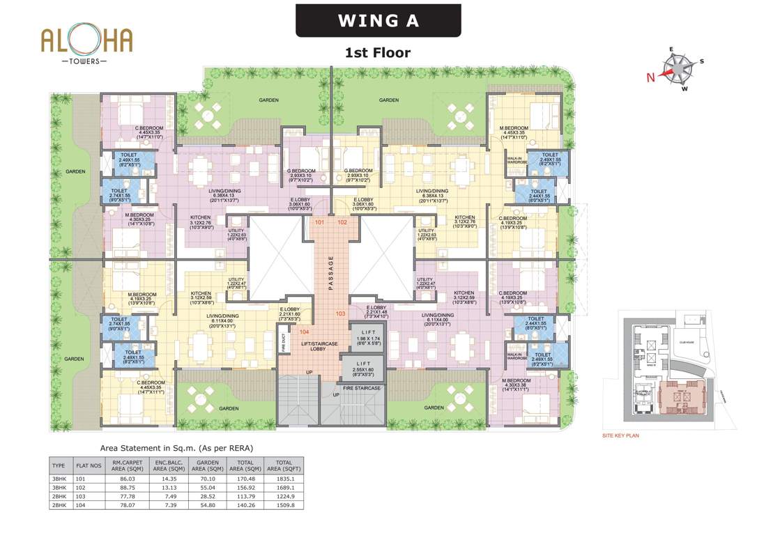 Images for Cluster Plan of Bafana Aloha Towers