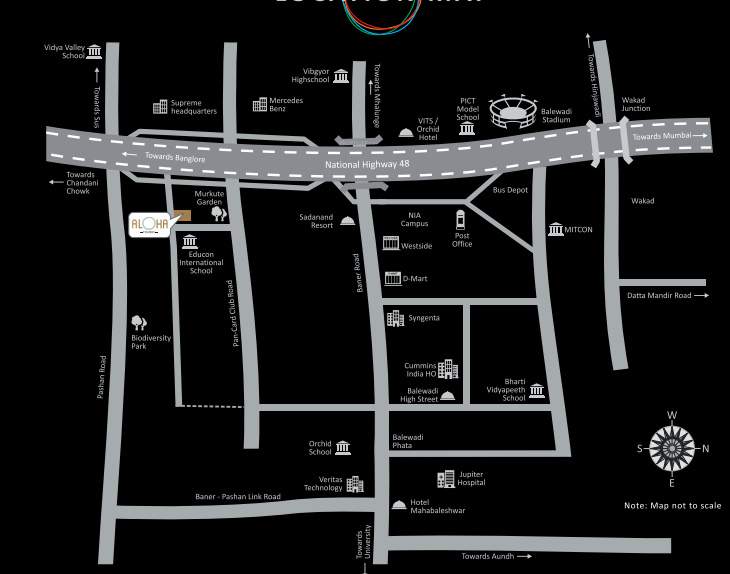  aloha towers Location Plan